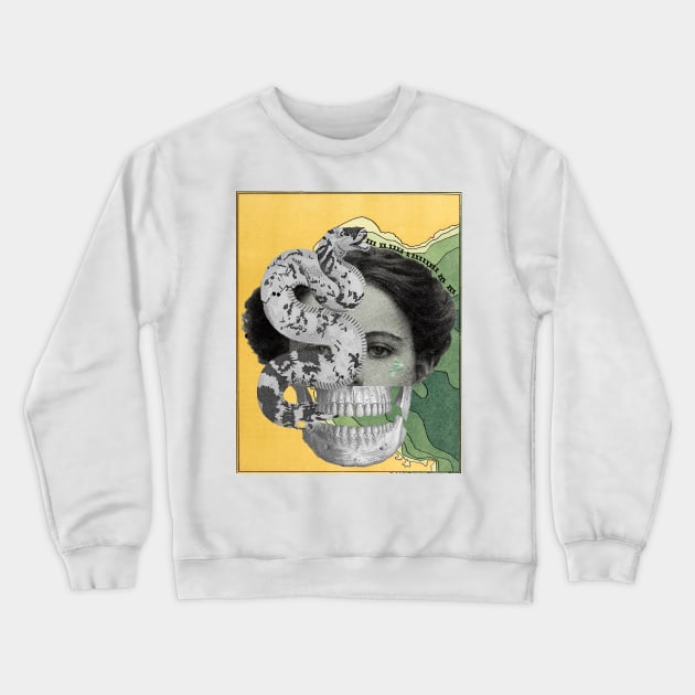 Owe Crewneck Sweatshirt by WildRootsArt